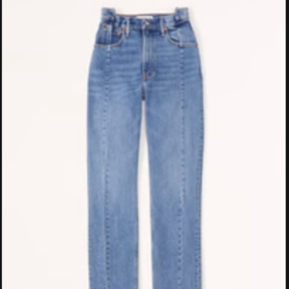 90s Straight Jeans Ultra High Rise size 26R